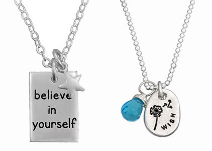 Inspirational & Quote Jewelry