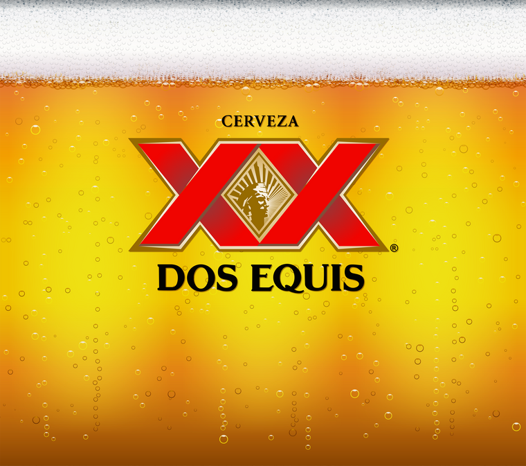Dos Equis Beer Glass