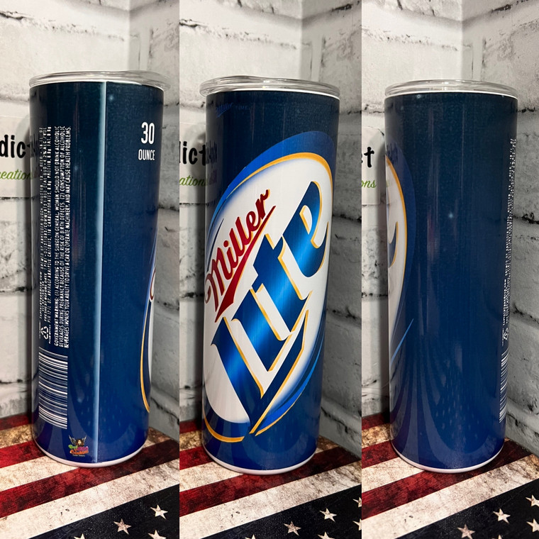 Miller Lite Blue Can