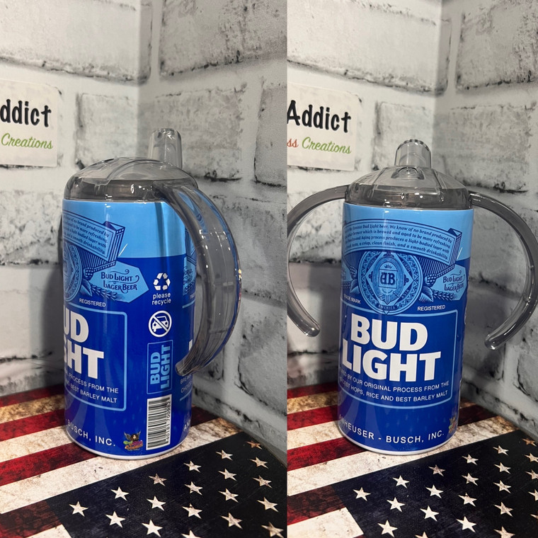 BudLight Beer Sippy or Bottle