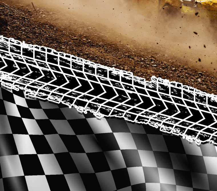 Dirt Track / Checkered Flag