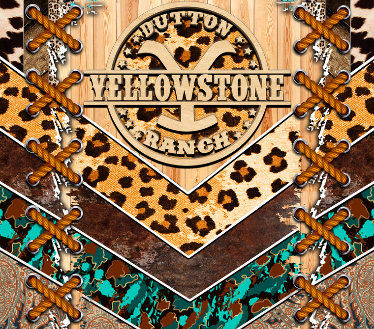 Yellowstone Dutton Ranch Embossed
