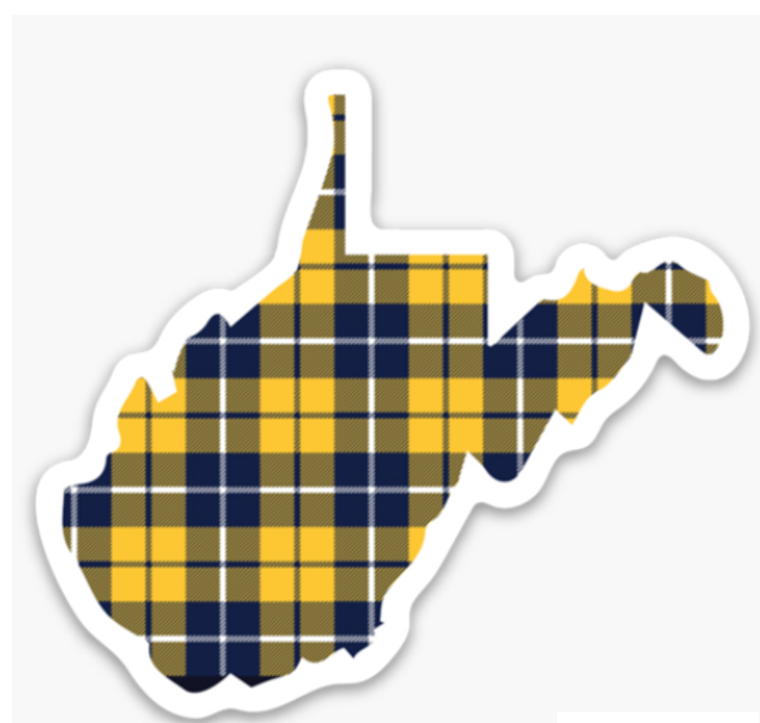 WV Blue & Yellow Plaid