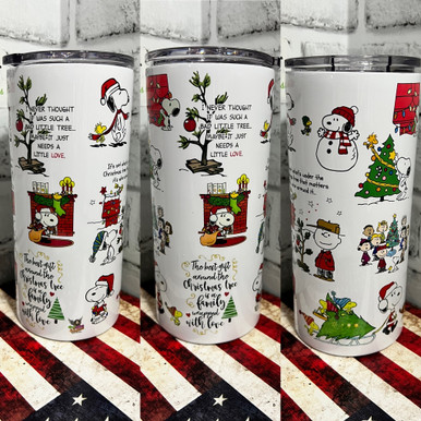 CHARLIE BROWN LIGHT UP TUMBLER – CALLISTA'S CRAFTY CREATIONS