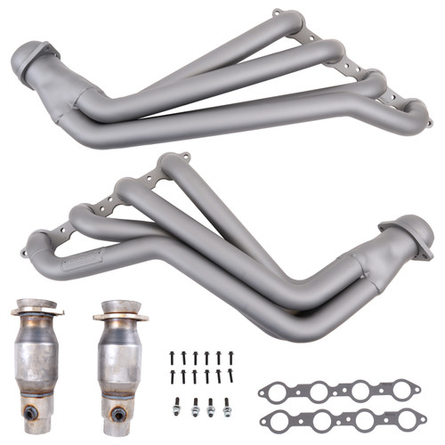BBK CAMARO LS3/L99 1-7/8 LONG TUBE HEADERS W/CATS SYSTEM (CHROME) - 4054