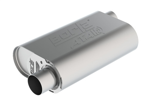 CrateMuffler(r) Muffler Chevrolet LS3 6.2L V8 Stock Output 2.5 in. Offset Inlet/ 2.5 in. Offset Outlet ATAK(r) - 400947