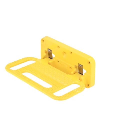 CARR  - 194007 - HD Mega Step; Flat Mount; Non LED Step Surface; XP7 Safety Yellow; Single - 194007