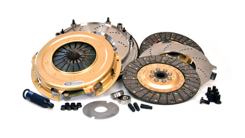 Centerforce SST 10.4 Multi=Disc Clutch and Flywheel Kit 52.65 lbs 168 Tooth Gear 8 Bolt Crank 925 ft/lbs Capacity 26-Spline Fits Cadillac/Chevrolet CTS and Camaro V 6.2L - 412614847