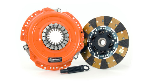 Centerforce Dual Friction ? High Performance Clutch Pressure Plate and Disc Set 388 ft/lbs Capacity 10in Dia. 26-Spline Fits Ford/Mercury Cars and Trucks 6/8 Cyl - DF026030