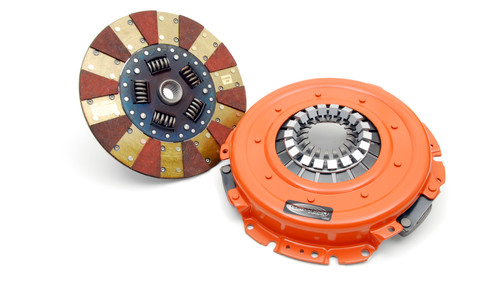 Centerforce Dual Friction ? High Performance Clutch Pressure Plate and Disc Set 622 ft/lbs Capacity 11in Dia. 23-Spline Fits Dodge/Plymouth 5.9L/6.3L - DF070800