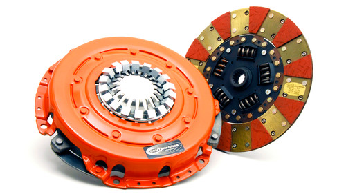 Centerforce Dual Friction ? High Performance Clutch Pressure Plate and Disc Set 483 ft/lbs Capacity 10.4in Dia. 14-Spline Fits Ford Cars and Trucks Base 3.6L/3.9L - DF114056