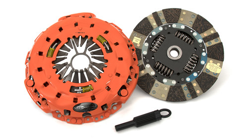 Centerforce Dual Friction ? High Performance Clutch Pressure Plate and Disc Set 265 ft/lbs Capacity 10.125in Dia. 23M-Spline Fits Ford/Mazda Trucks 4.0L - DF145117