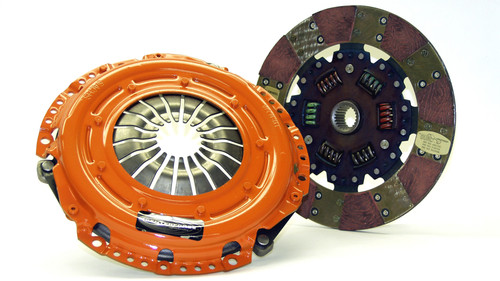 Centerforce Dual Friction ? High Performance Clutch Pressure Plate and Disc Set 263 ft/lbs Capacity 9.4375in Dia. 23M-Spline Fits Ford Focus 2.0L - DF238261