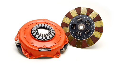 Centerforce Dual Friction ? High Performance Clutch Pressure Plate and Disc Set 590 ft/lbs Capacity 10.4in Dia. 23-Spline Fits Dodge/Plymouth 8 Cyl - DF269739