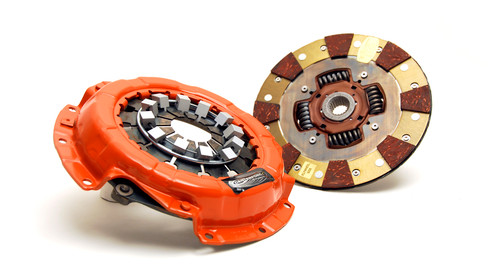 Centerforce Dual Friction ? High Performance Clutch Pressure Plate and Disc Set 236 ft/lbs Capacity 8.500in Dia. 20-Spline Fits Geo/Suzuki Trucks 1.6L/1.8L - DF519021