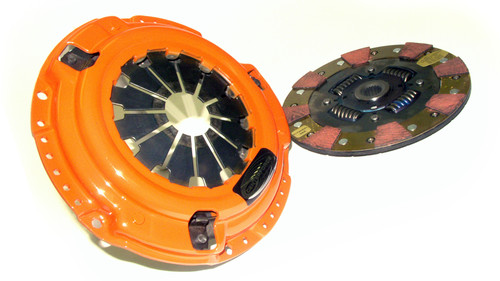 Centerforce Dual Friction ? High Performance Clutch Pressure Plate and Disc Set 237 ft/lbs Capacity 8.375in Dia. 20-Spline Fits Honda Civic 1.7L - DF918802