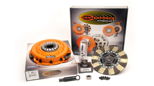 Centerforce Dual Friction ? High Performance Clutch Kit 588 ft/lbs Capacity 10.4in Dia. 10-Spline Fits Ford/Mercury Cars 4.6L/5.0L - KDF214814