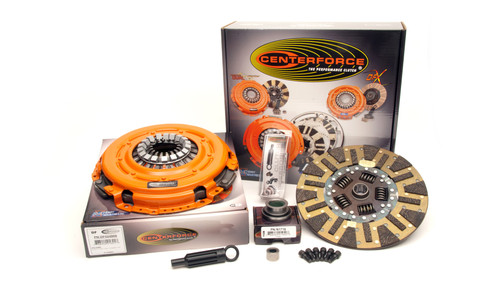 Centerforce Dual Friction ? High Performance Clutch Kit 694 ft/lbs Capacity 12in Dia. 10-Spline Fits Chevrolet/GMC Trucks 6/8 Cyl - KDF240916