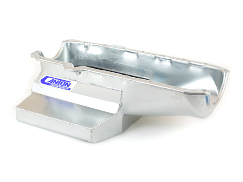 Canton 11-120M Oil Pan Small Block Chevy 12" Circle Track Long Sump 7" Deep - 11-120M