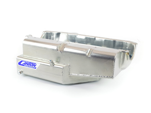 Canton 11-187 Oil Pan SBC Open Chassis Pro Style Pan W/ Left Or Rear Starters - 11-187