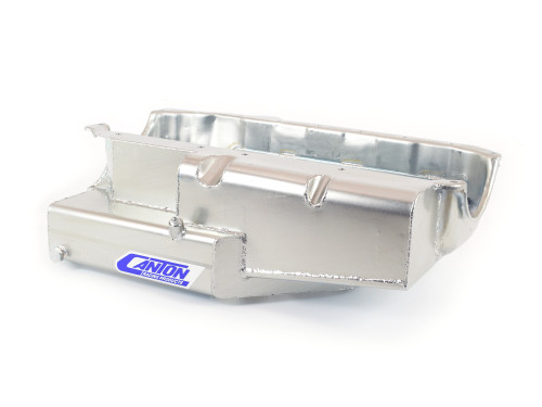 Canton 11-196 Oil Pan Small Block Chevy Shallow Open Chassis Circle Track Pan - 11-196