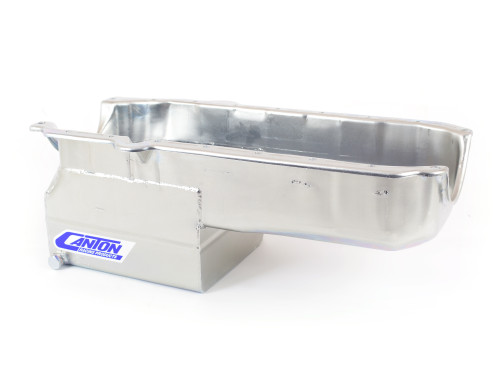 Canton 13-080T Oil Pan Small Block Chevy 1986 and Newer Drag Race Pan - 13-080T