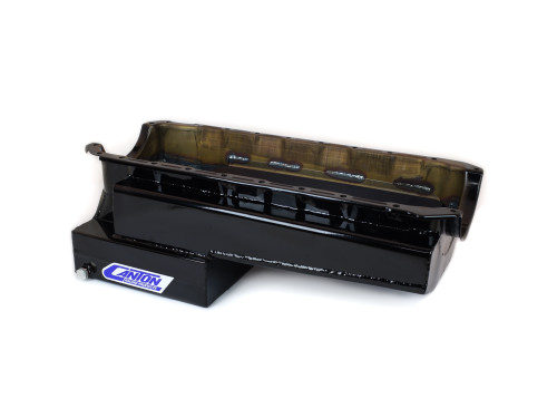 Canton 13-344BLK Oil Pan For Big Block Chevy Mark 4 Power Series Drag Race Black - 13-344BLK