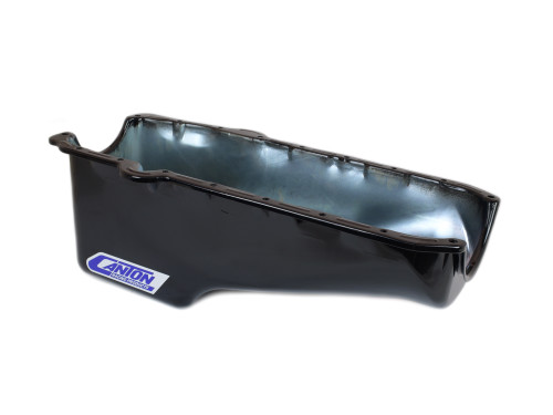 Canton 15-010MBLK Oil Pan Small Block Chevy Stock Appearing Crate Engine Pan - 15-010MBLK