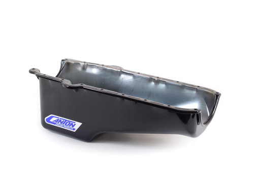 Canton 15-010TBLK Oil Pan Small Block Chevy Stock Appearing Crate Engine Pan - 15-010TBLK