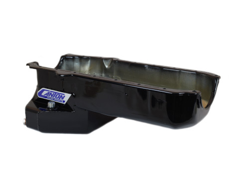 Canton 15-244BLK Oil Pan For Pre-1980 Small Block Chevy F Body Road Race Pan - 15-244BLK