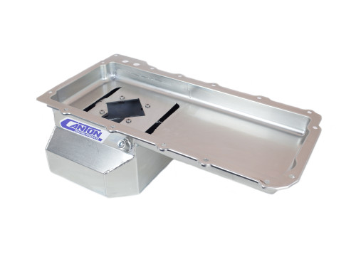 Canton 15-274 Oil Pan For GM LS1 LS6 Rear Sump Road Race Pan Baffled - 15-274