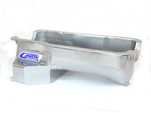 Canton 15-694 Oil Pan For Ford 351W Fox Body Mustang Rear T Sump Road Race Pan - 15-694