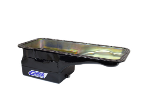 Canton 15-850BLK Oil Pan For Ford 332-428 FE Deep Front Sump Street Pan - 15-850BLK