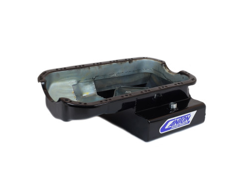 Canton 15-960BLK Oil Pan Honda D16A T Sump Road Race Pan - 15-960BLK