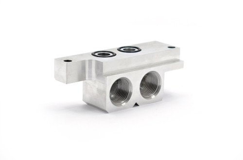 Canton 22-632 Aluminum Remote Oil Filter Adapter 90 Deg For Canton Chevy LS Pans - 22-632