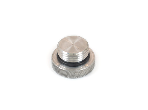 Canton 23-460N Adapter Fitting Aluminum O-Ring Knurled Port Cap -12 AN - 23-460N