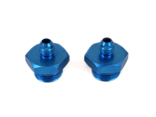 Canton 23-463A Adapter Fitting Aluminum O-Ring -12 AN Port To -6 Male AN 2 Pack - 23-463A