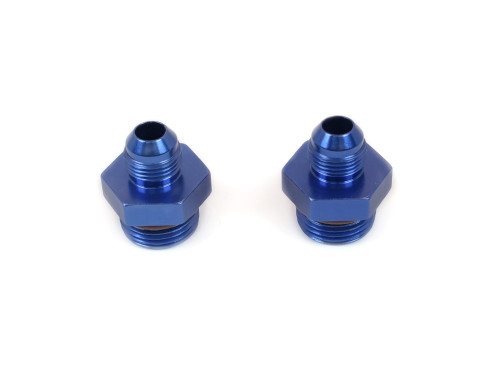 Canton 23-464A Adapter Fitting Aluminum O-Ring -12 AN Port -8 Male AN 2 Pack - 23-464A