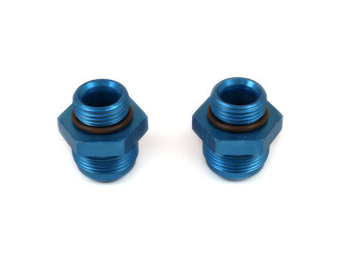 Canton 23-468A Adapter Fitting Aluminum O-Ring -12 AN Port -16 Male AN 2 Pack - 23-468A