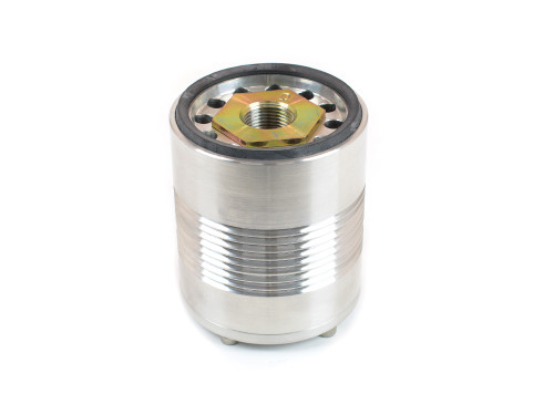 Canton 25-184 CM Oil Filter 3.4 Inch Billet Aluminum Spin-On 20mm 2 5/8 O-Ring - 25-184