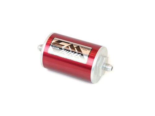 Canton 25-904 CM Fuel Filter 4 Inch Inline With -6AN Ports - 25-904