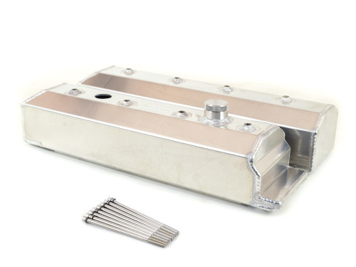 Canton 65-206 Valve Covers For Small Block Chevy 93-97 F Body Fabbed Aluminum - 65-206