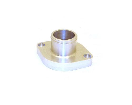 Canton 80-022 Billet Aluminum Straight Water Neck For GM LS1 and LS6 1.5 In Hose - 80-022