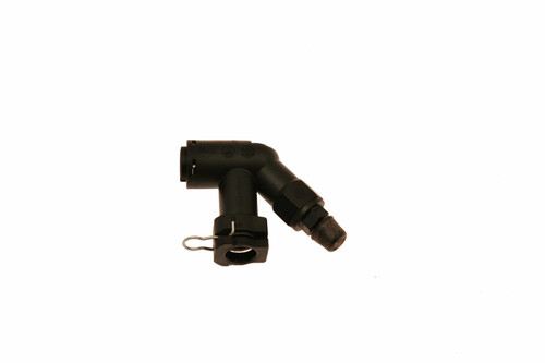 Fitting: Elbow Connector w/Bleeder Screw: For Wire Clip Male Plug In Fittings - 139250