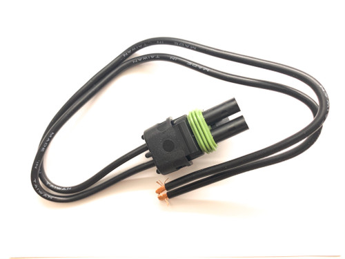 Wiring Connector, Reverse Lockout Connector Pigtail, Male, 2-pin, T-56, Each - 9119