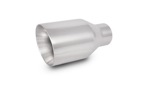 4.00" Outlet O.D. Round Stainless Steel Tip - 1270