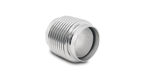 Bellows Assembly with Solid Liner, 2.50" I.D. x 4" Long - Electro Polished - 69724