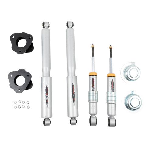 BELLTECH 1029SP LEVELING KITS 2 in. Coil Spring Spacer Inc. Front and Rear Trail Performance Struts/Shocks 2004-2015 Nissan Titan 4wd (All Caba) 2 in. - 1029SP
