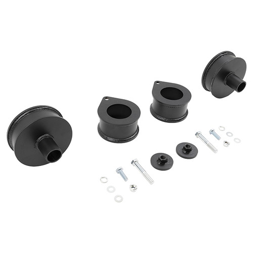 BELLTECH 34864 LEVELING SPACER  2.5 in. Lift Front and Rear Coil Spring Spacers 2007-2017 Jeep Wrangler Rubicon (JK/JKU) 2.5 in.F/2 in.R Spring Spacer Set - 34864