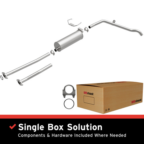 BRExhaust 1986-1988 Toyota Pickup 2.4L Direct-Fit Replacement Exhaust System - 106-0674